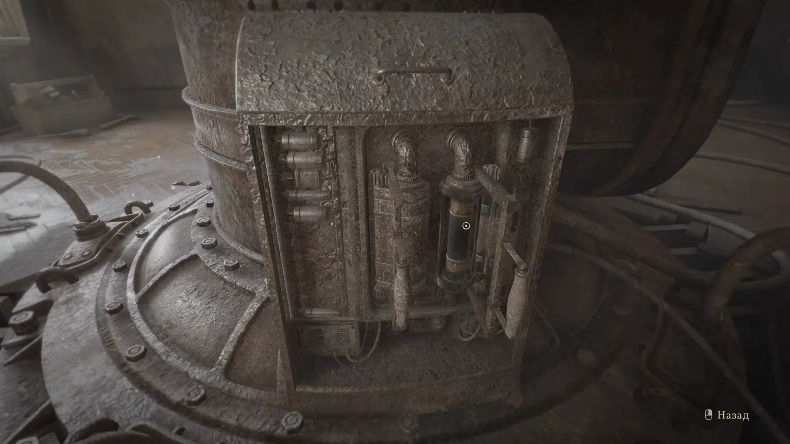 The exposed side compartment on Sublustrum apartment capsule shows the vertical fitting used in the recorded fuse installation.